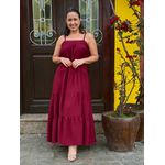 Vestido Alcinha Longo 3 Marias Crepe REF:411226