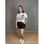 Shorts Curto Sarja Com Cinto REF:TC601