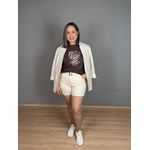 Shorts Curto Sarja Com Cinto REF:TC601