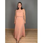 Conjunto Alcinha Saia Longa Com Cinto REF:TA23350