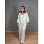 Conjunto Pantalona Com Kimono Manga 3/4 REF:CJ0702