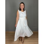 Vestido Max Com Botões E Faixa Marant REF:VS0501