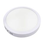 Plafon led redondo sobrepor 18w branco