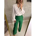 Pantalona de Linho Verde