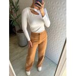 CALÇA PANTALONA JU CARAMELO