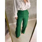 Pantalona de Linho Verde