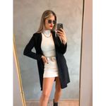 Casaco Suede Preto