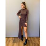 CONJUNTO MICHELE MARROM