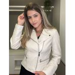 Jaqueta de Couro Off White