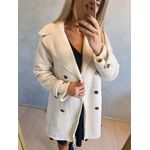 Sobretudo Forrado Nude