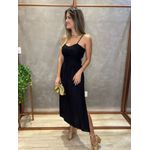 VESTIDO MIDI OLIVIA PRETO
