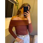 BLUSA MARI MARROM