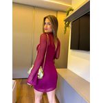 VESTIDO JANAINA MARSALA