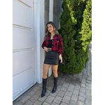 JAQUETA XADREZ VERMELHO