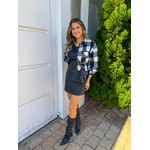 JAQUETA XADREZ PRETO