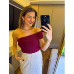 BLUSA MAFER VINHO