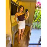 BLUSA MAFER MARROM