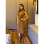 VESTIDO MAFER MARROM