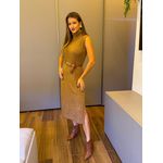 VESTIDO MAFER MARROM