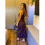 VESTIDO SOFIA MARROM