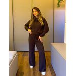 CONJUNTO LAURA MARROM