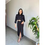 CONJUNTO FLORA PRETO