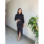 CONJUNTO FLORA PRETO