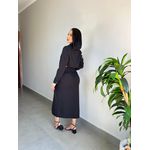CONJUNTO FLORA PRETO