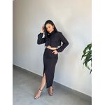 CONJUNTO FLORA PRETO