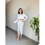 CONJUNTO FLORA BRANCO