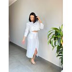 CONJUNTO FLORA BRANCO