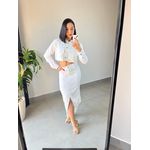 CONJUNTO FLORA BRANCO