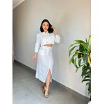 CONJUNTO FLORA BRANCO
