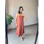 VESTIDO SAMARA MARROM