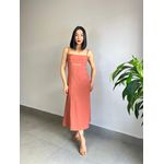 VESTIDO SAMARA MARROM