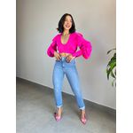 CAMISA CROPPED CAROL PINK