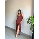 VESTIDO MAITÊ MARROM