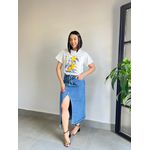 T-SHIRT LIMÃO AZUL