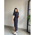 VESTIDO T-SHIRT PRETO