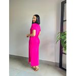 VESTIDO T-SHIRT ROSA