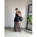 SAIA LONGA RENDA PRETO