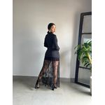 SAIA LONGA RENDA PRETO