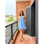 VESTIDO HELÔ AZUL