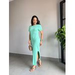 VESTIDO T-SHIRT VERDE