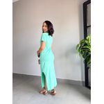 VESTIDO T-SHIRT VERDE