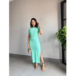 VESTIDO T-SHIRT VERDE