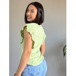 T-SHIRT RENDA VERDE