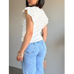 T-SHIRT RENDA BRANCO