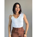 BODY METAL ORGÂNICO BRANCO