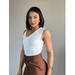 BODY METAL ORGÂNICO BRANCO